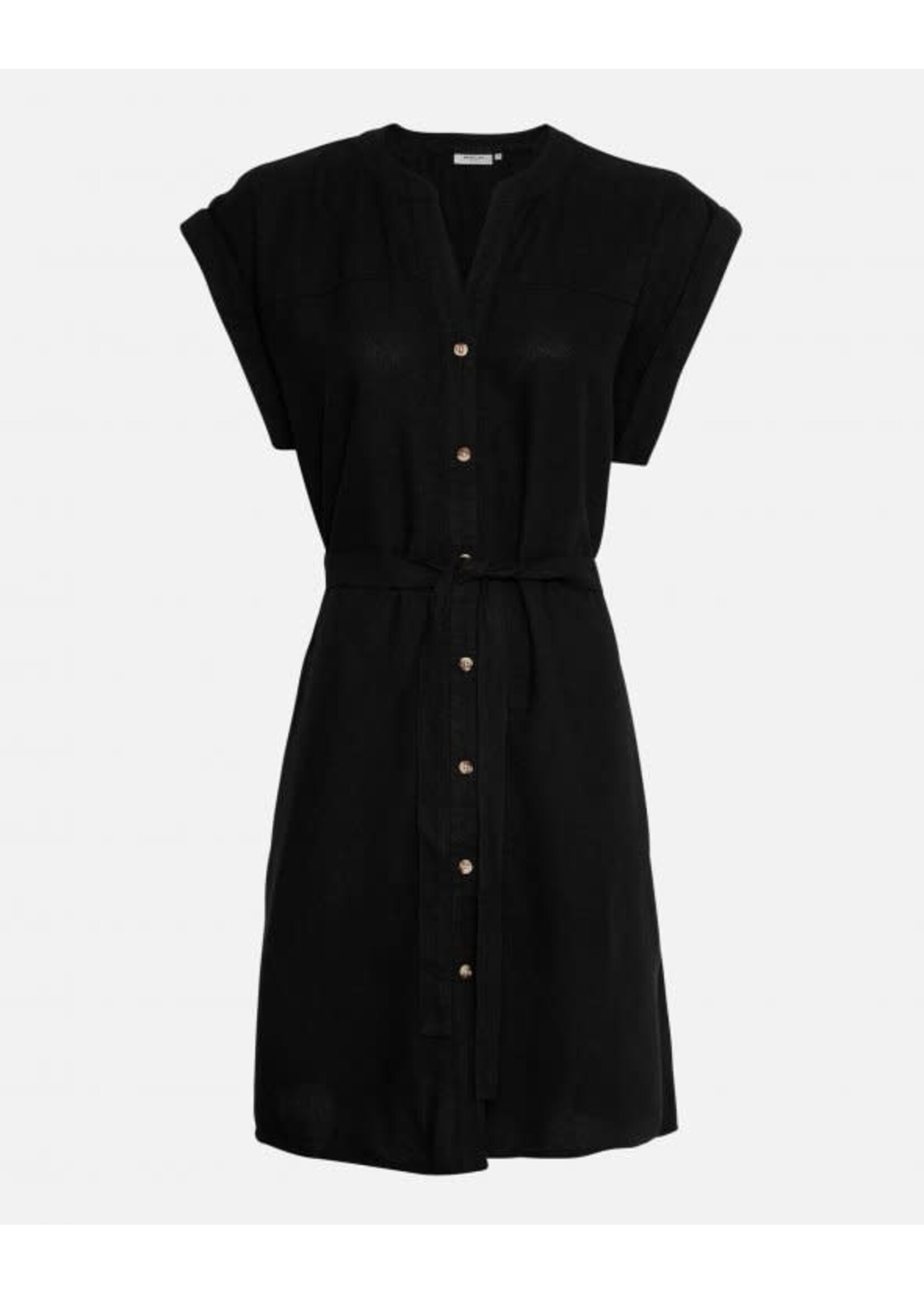 MSCH KARIMA GINIA SS SHIRT DRESS black