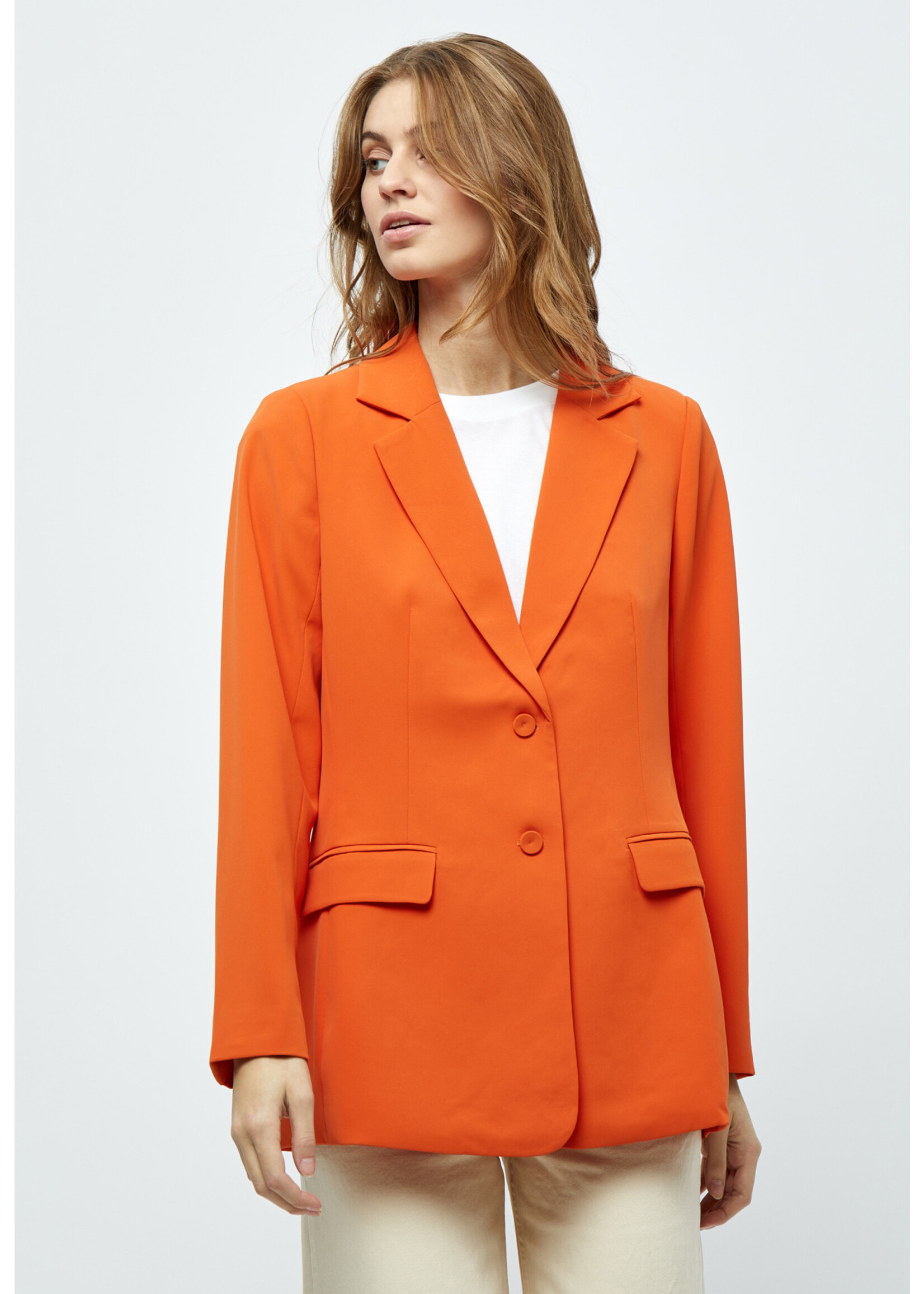 MINUS VELIA BLAZER orange peel