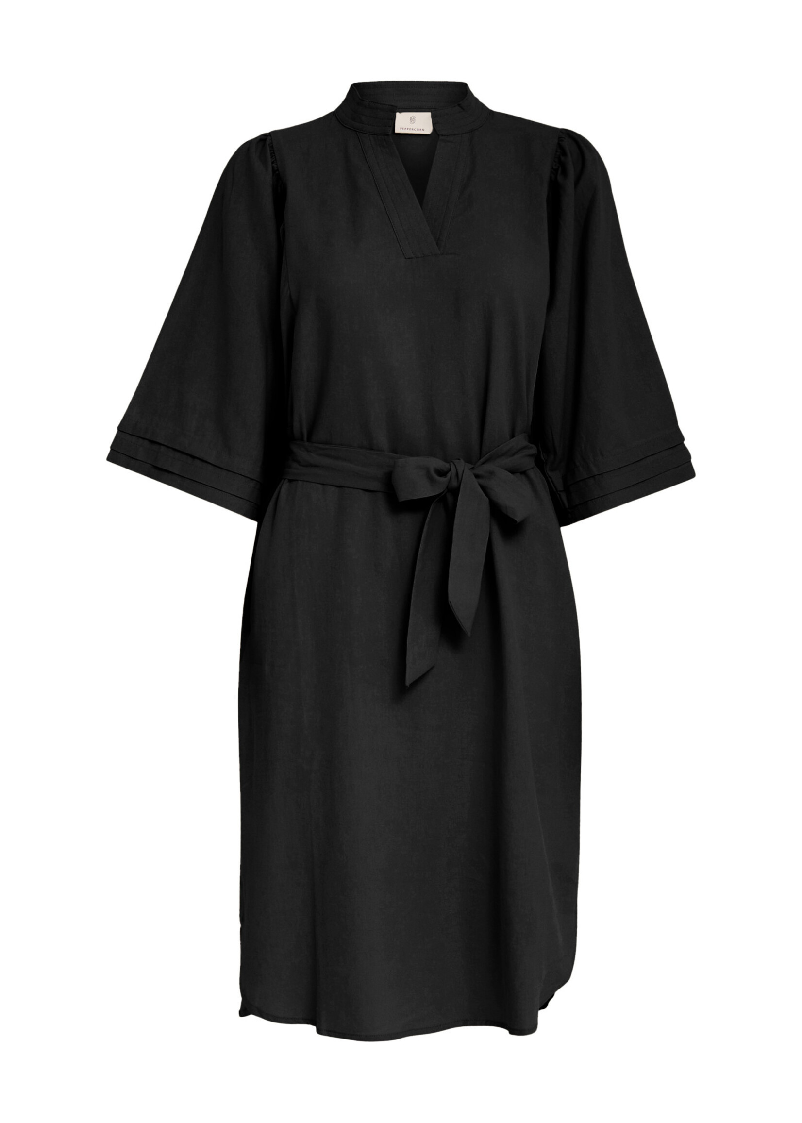 PEPPERCORN MELONIE BELL SLEEVE DRESS black