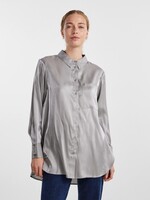 PIECES SOLA LS SHIRT PB BC silver