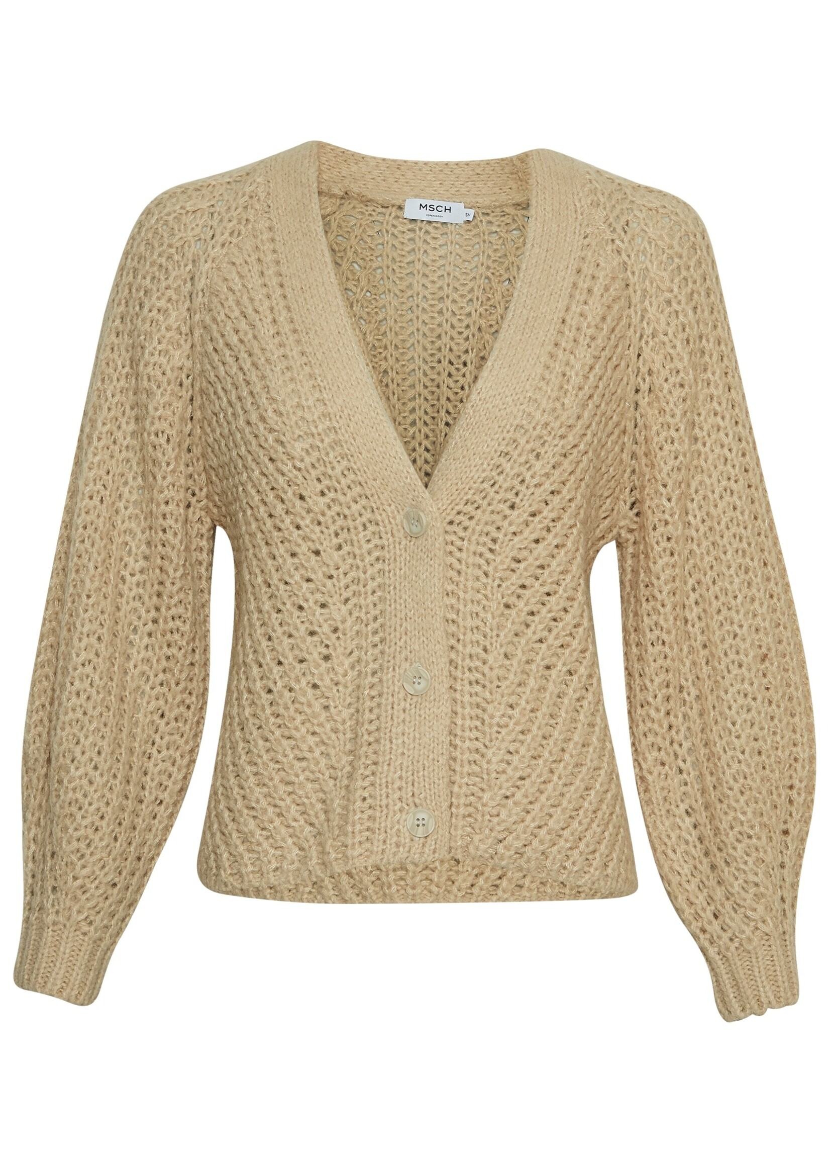 MSCH INESSE HEIDI CARDIGAN oatmeal