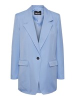 PIECES SALINA LS OVERSIZED BLAZER NOOS BC hydrangea