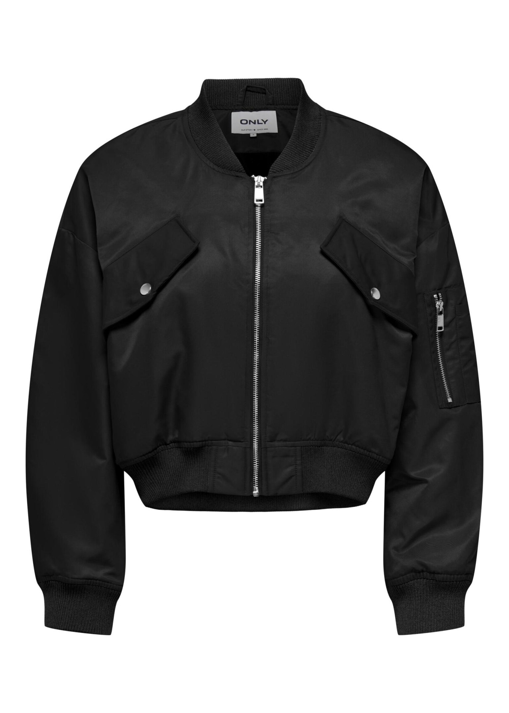 ONLY SVEA B SHORT BOMBER JACKET CC OTW black black