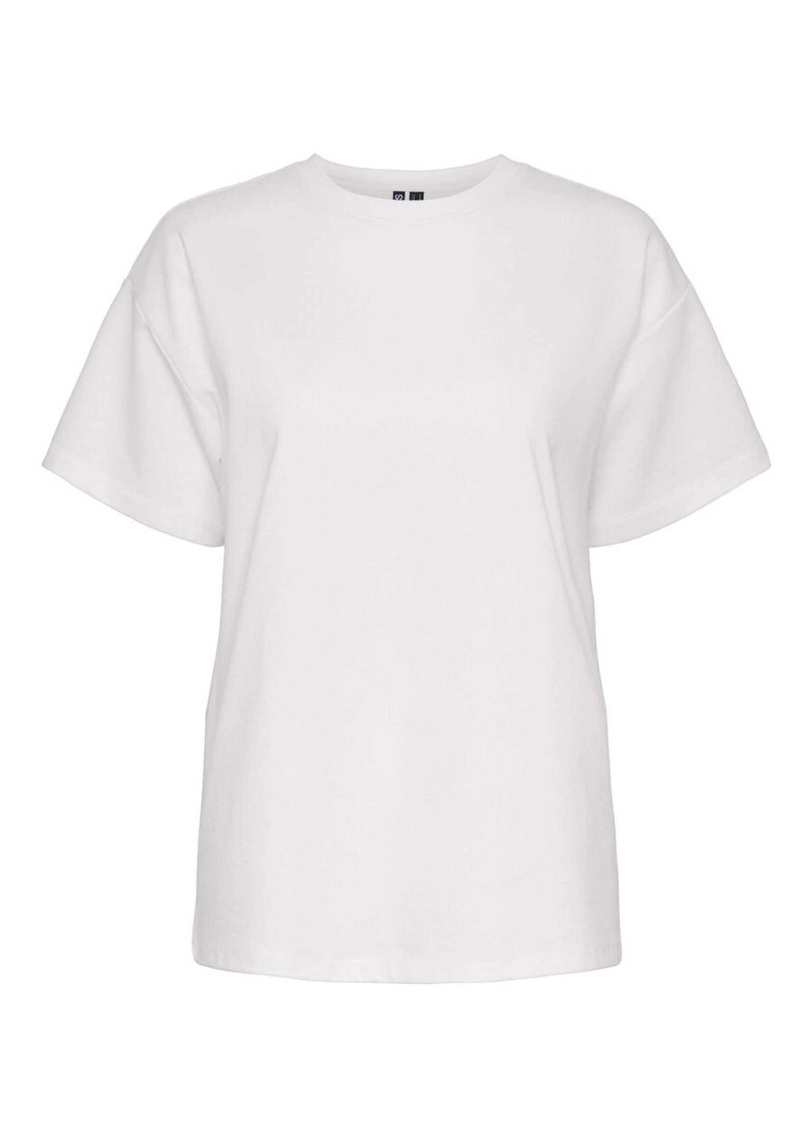 PIECES SKYLAR SS OVERSIZED TEE NOOS bright white