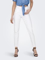 ONLY EMILY STRETCH HW STR ANK DNM white