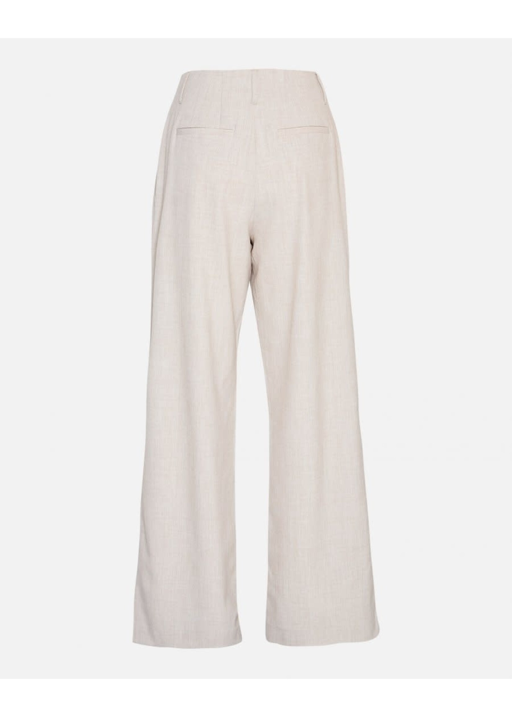 MSCH EDREA HW LONG PANTS oatmeal melange