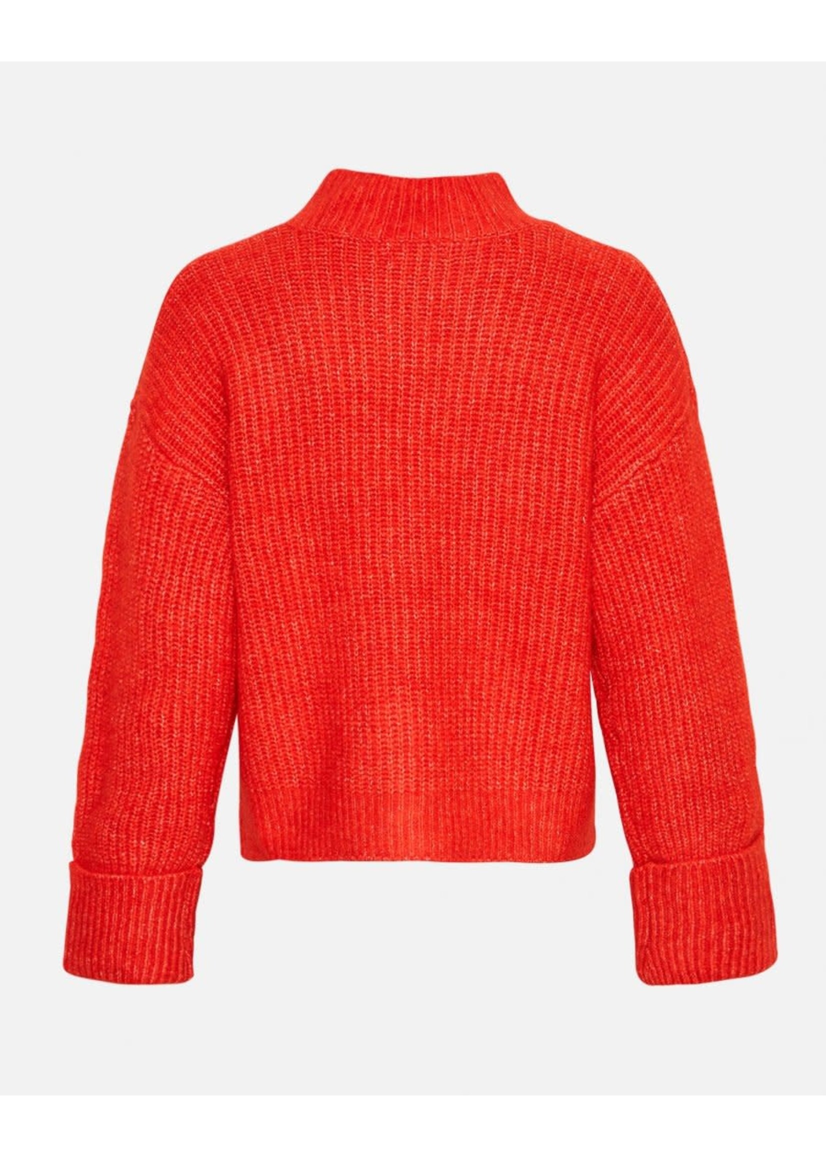 MSCH CHASTINE PEGGY M PULLOVER aurora red melange