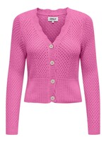 ONLY ROSELIA LS V-NECK CARDI KNT NCA strawberry moon