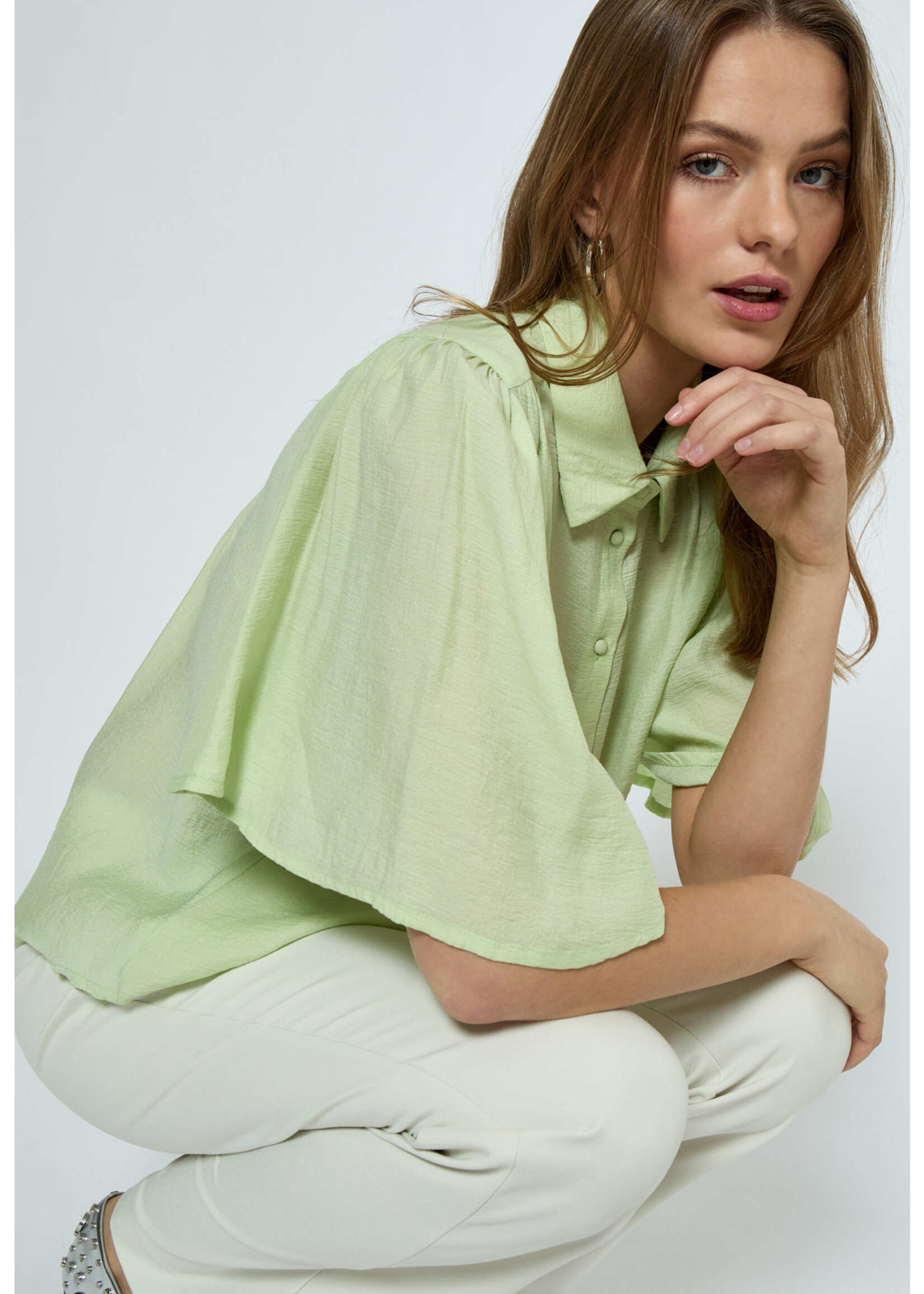 MINUS TALMIE SHORT SLEEVE SHIRT apple sorbet