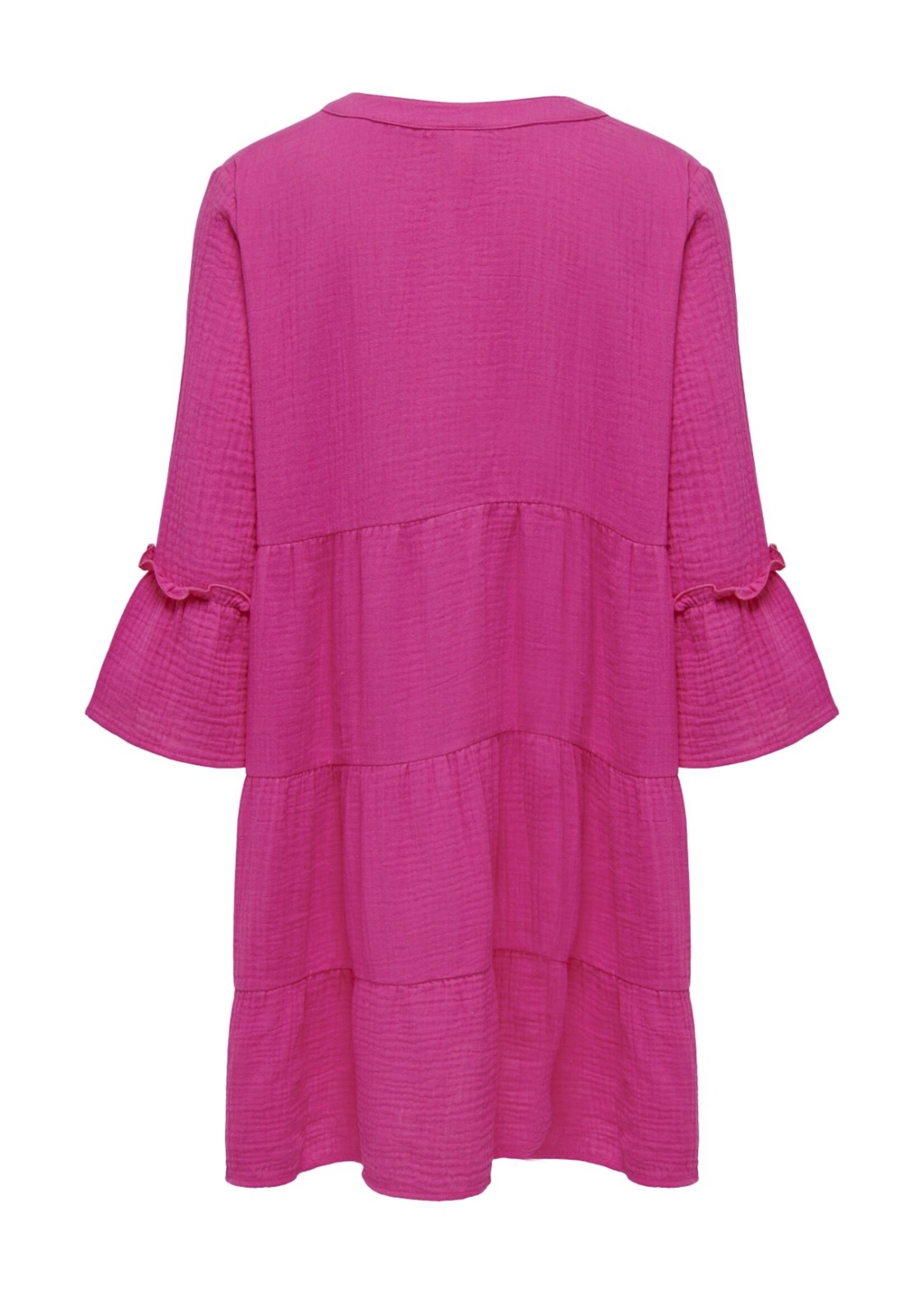 ONLY THYRA PEPLON DRESS NOOS WVN fuchsia purple