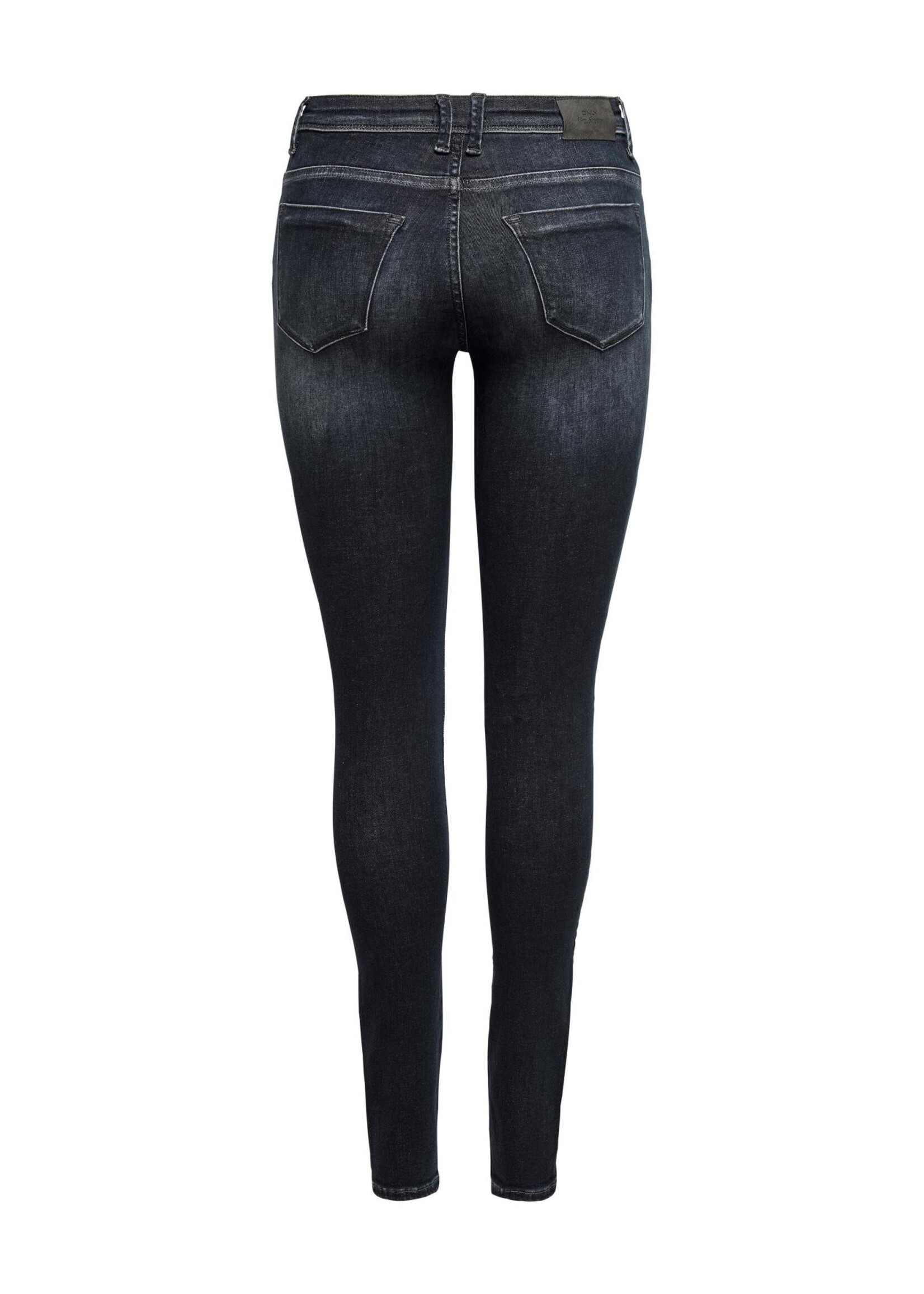 ONLY shape life reg skinny black denim