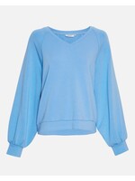 MSCH NELINA IMA Q RAGLAN V SWEATSHIRT azurine