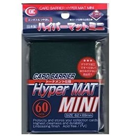 KMC KMC Small Sleeves - Hyper Mat Green (60 Sleeves)