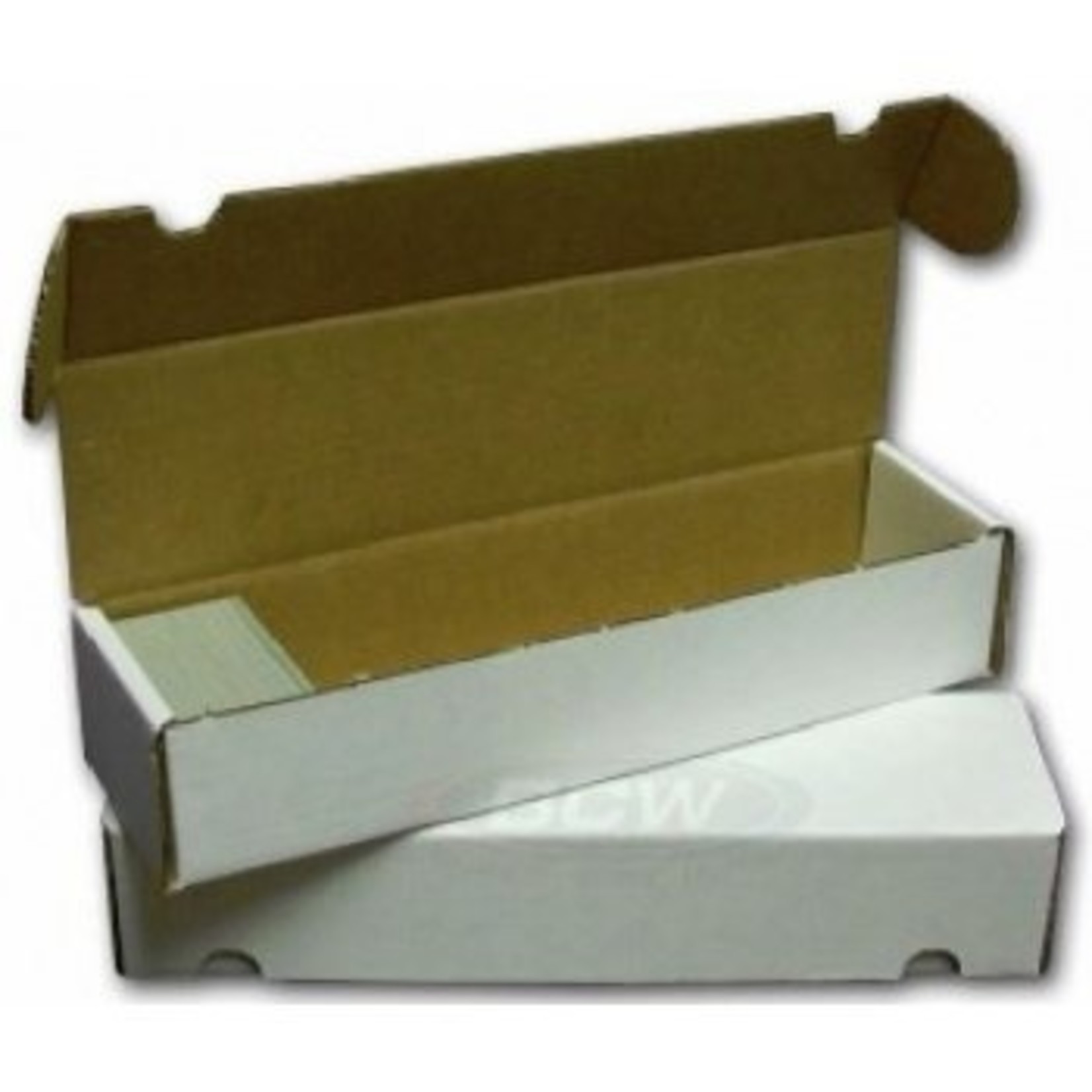 Cartonboxes Cardbox / Fold-out Box for Storage of 1.000 Cards