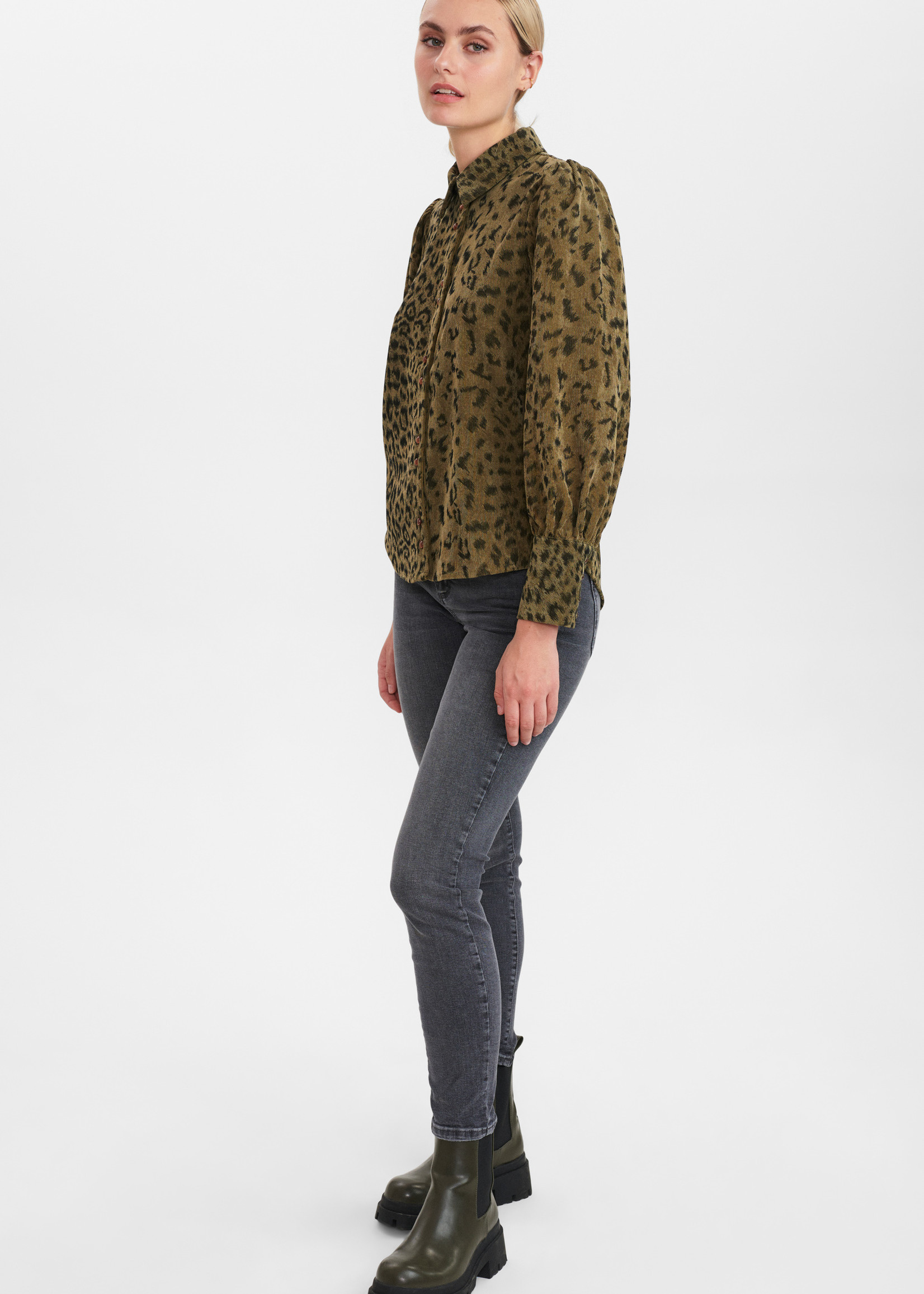 NÜMPH NUCHELSEA blouse leopard print