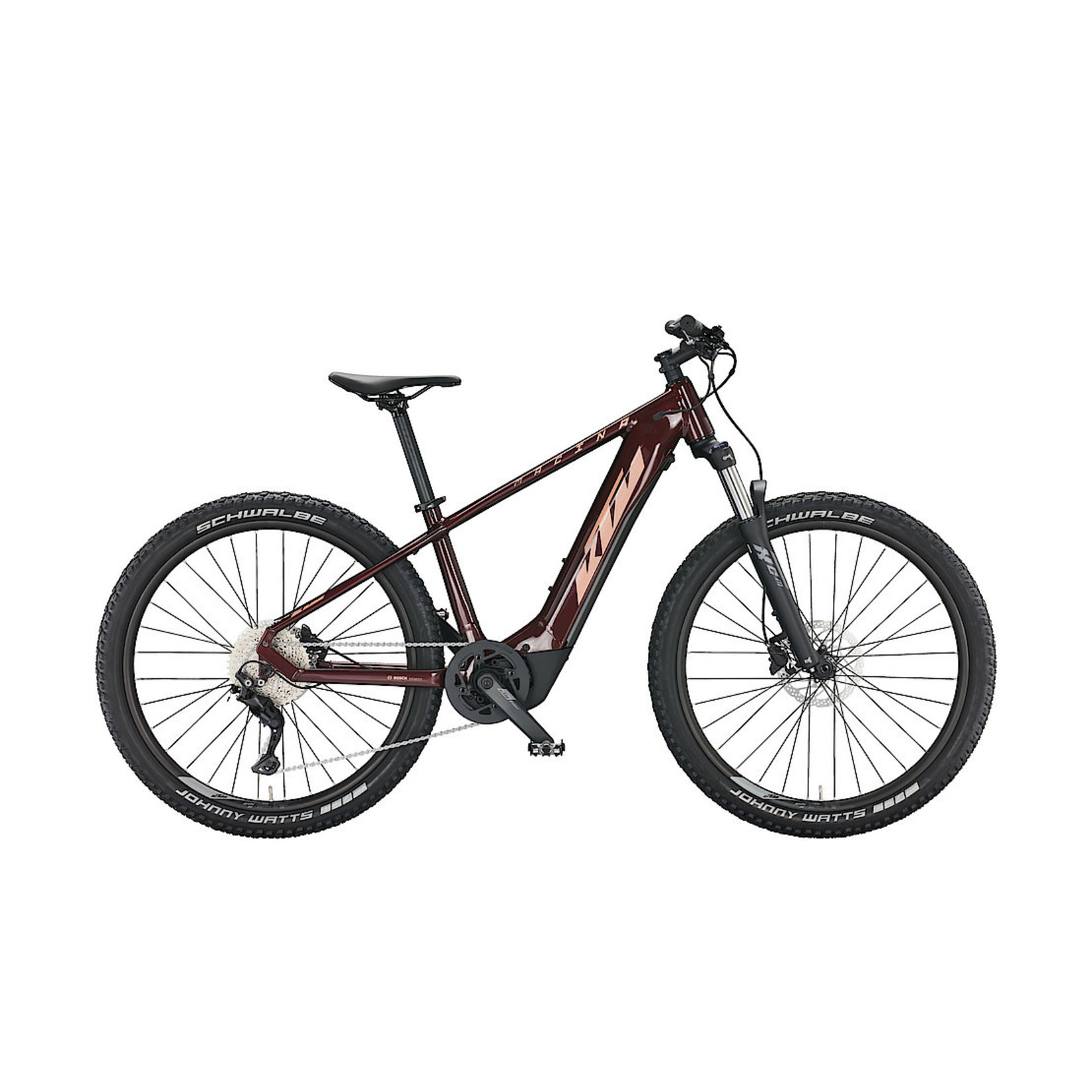 KTM Ebike-Macina Team 673 Glorious L/48cm night red (rose gold) Deore 10+Bosch cx4 625wh