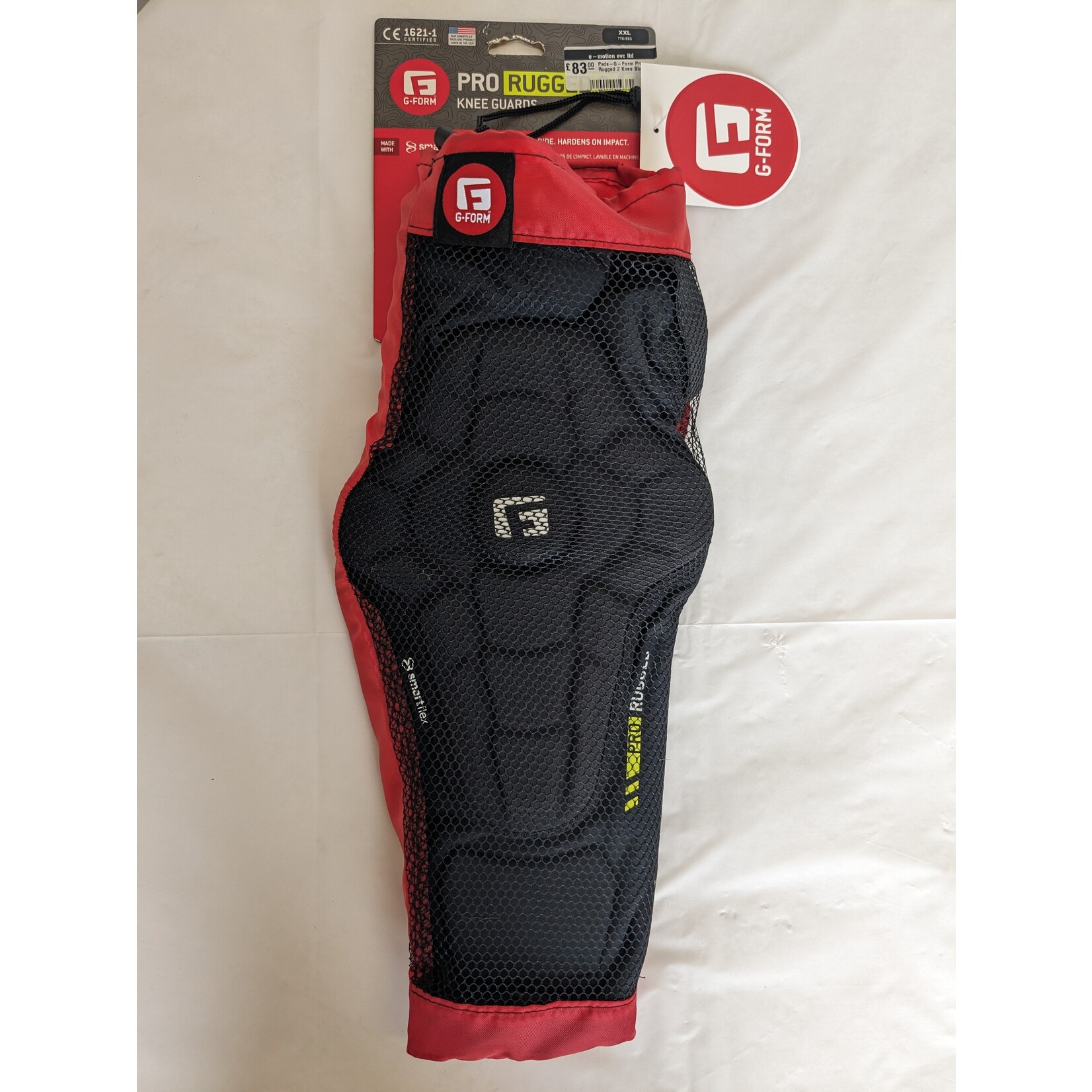 Pads-G-Form Pro Rugged 2 Knee Black L