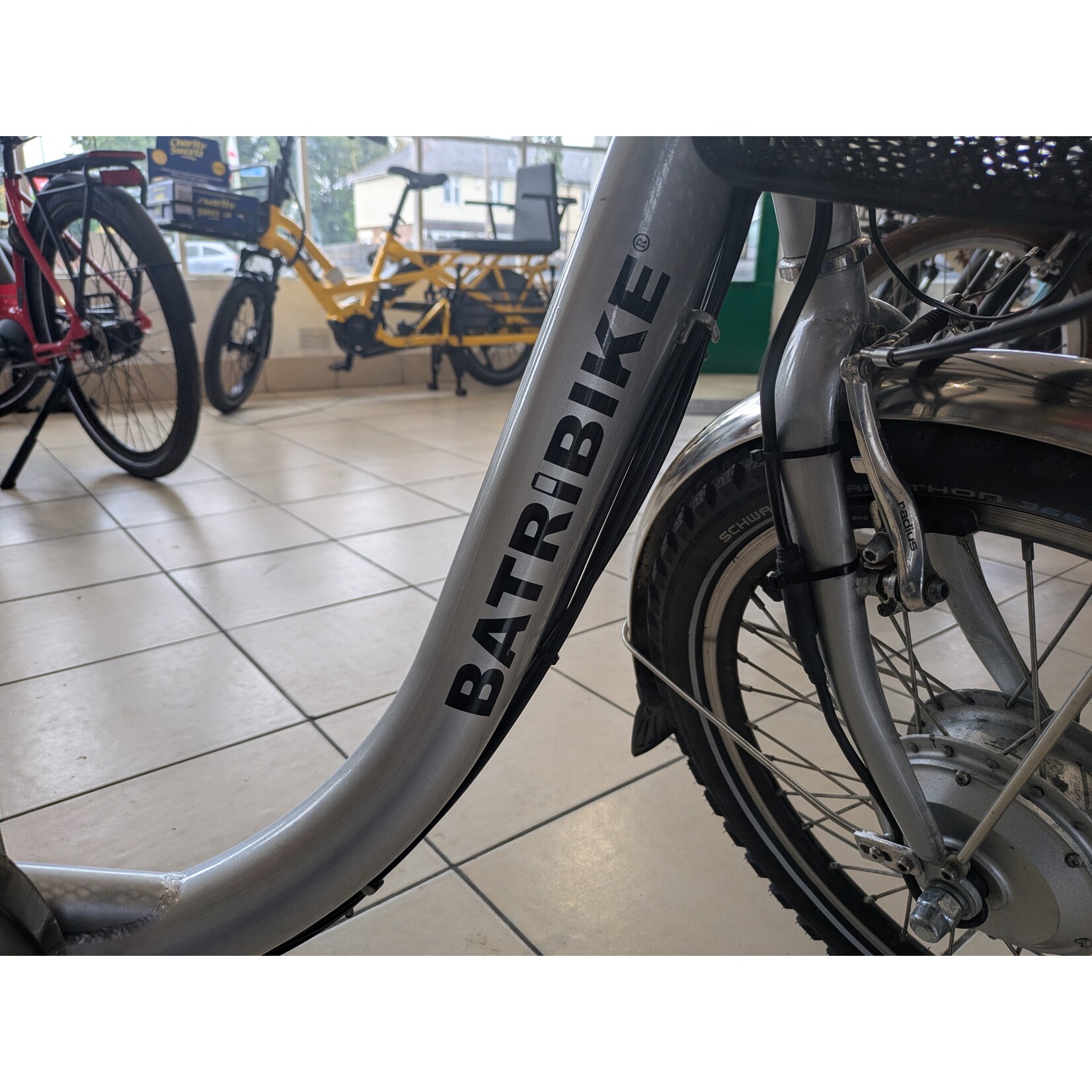 Batribike Secondhand1-Batribike Tilting Trike 20 Silver