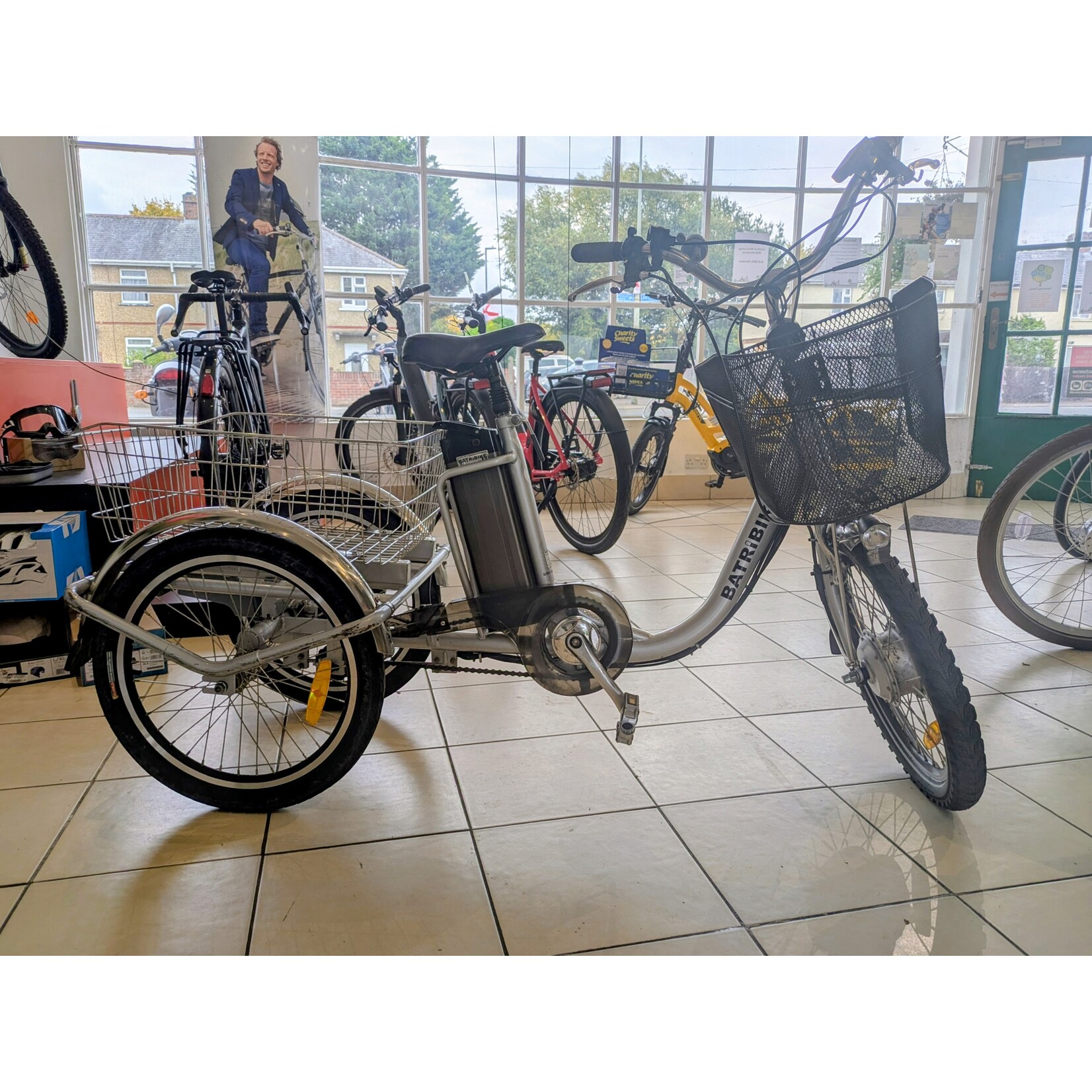 Batribike Secondhand1-Batribike Tilting Trike 20 Silver