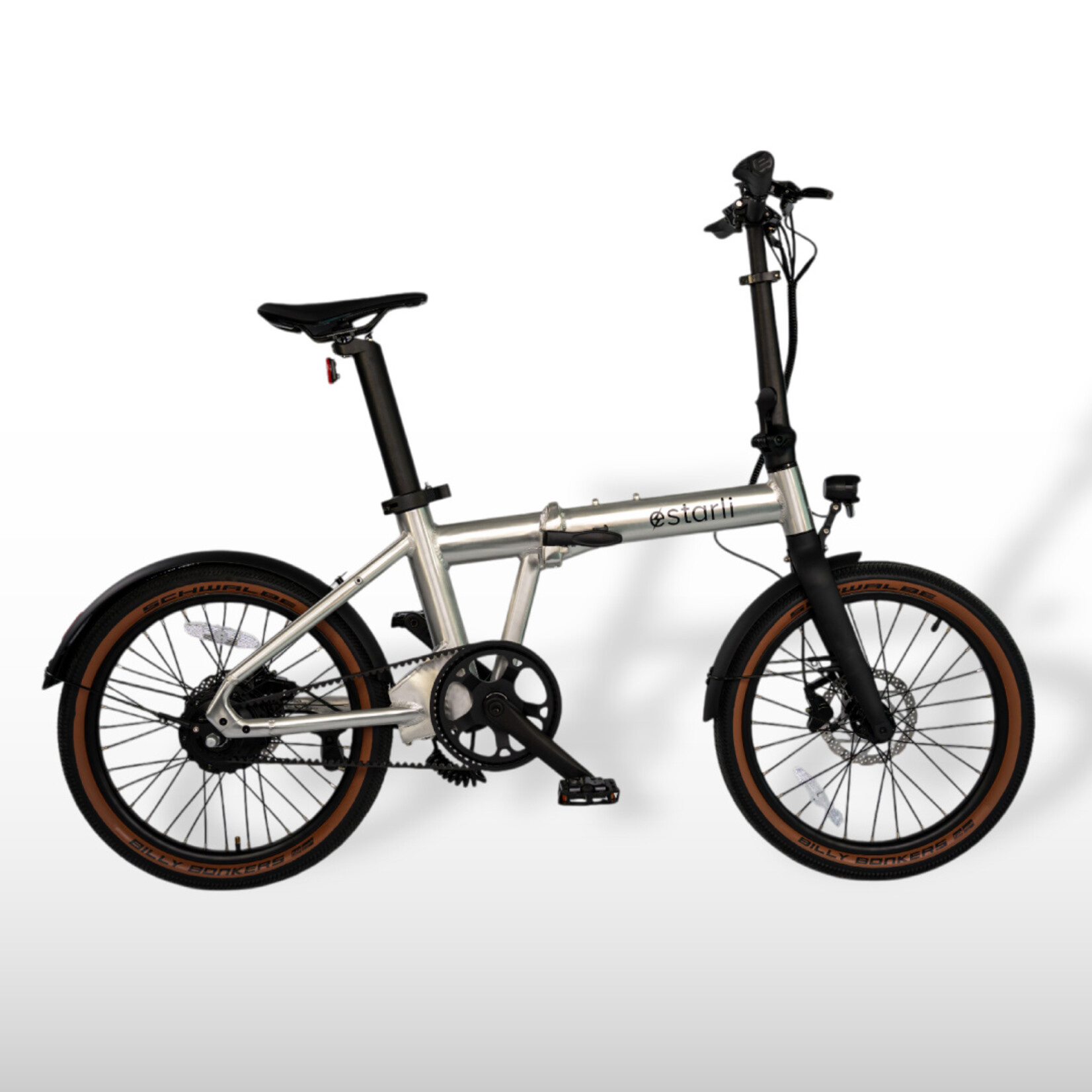 estarli Ebike-e20.X pro (guards and integrated lights) PLUS rear rack