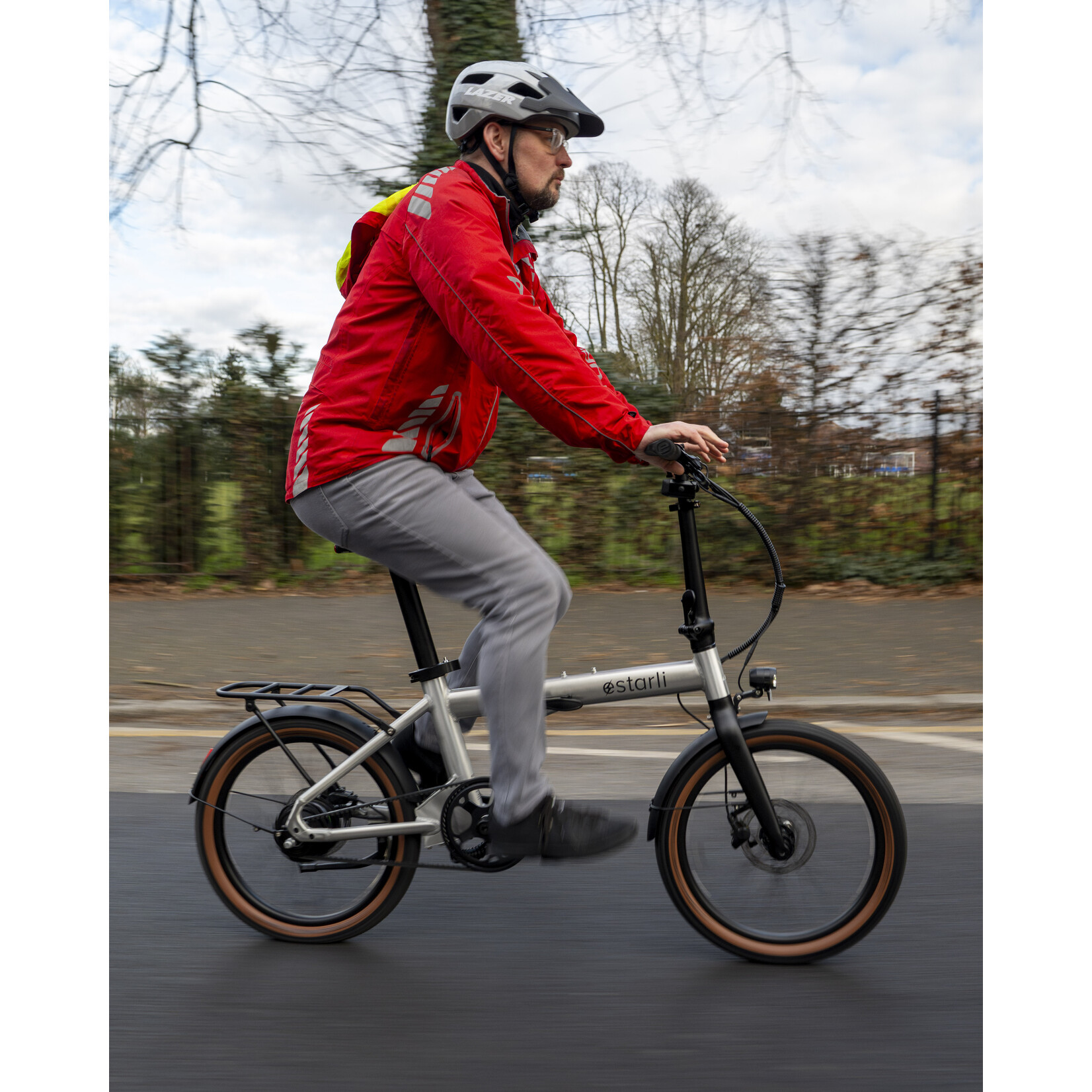 estarli Ebike-e20.X pro (guards and integrated lights) PLUS rear rack
