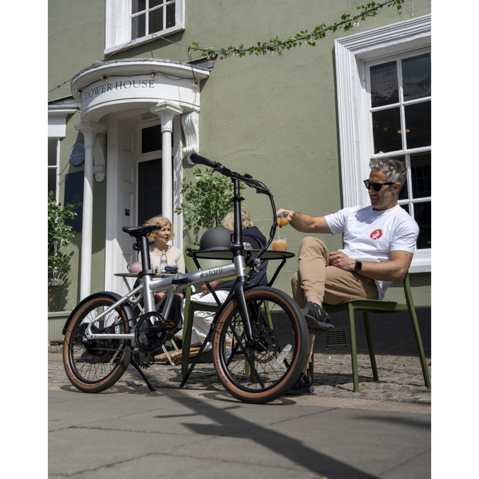 estarli Ebike-e20.X pro (guards and integrated lights) PLUS rear rack