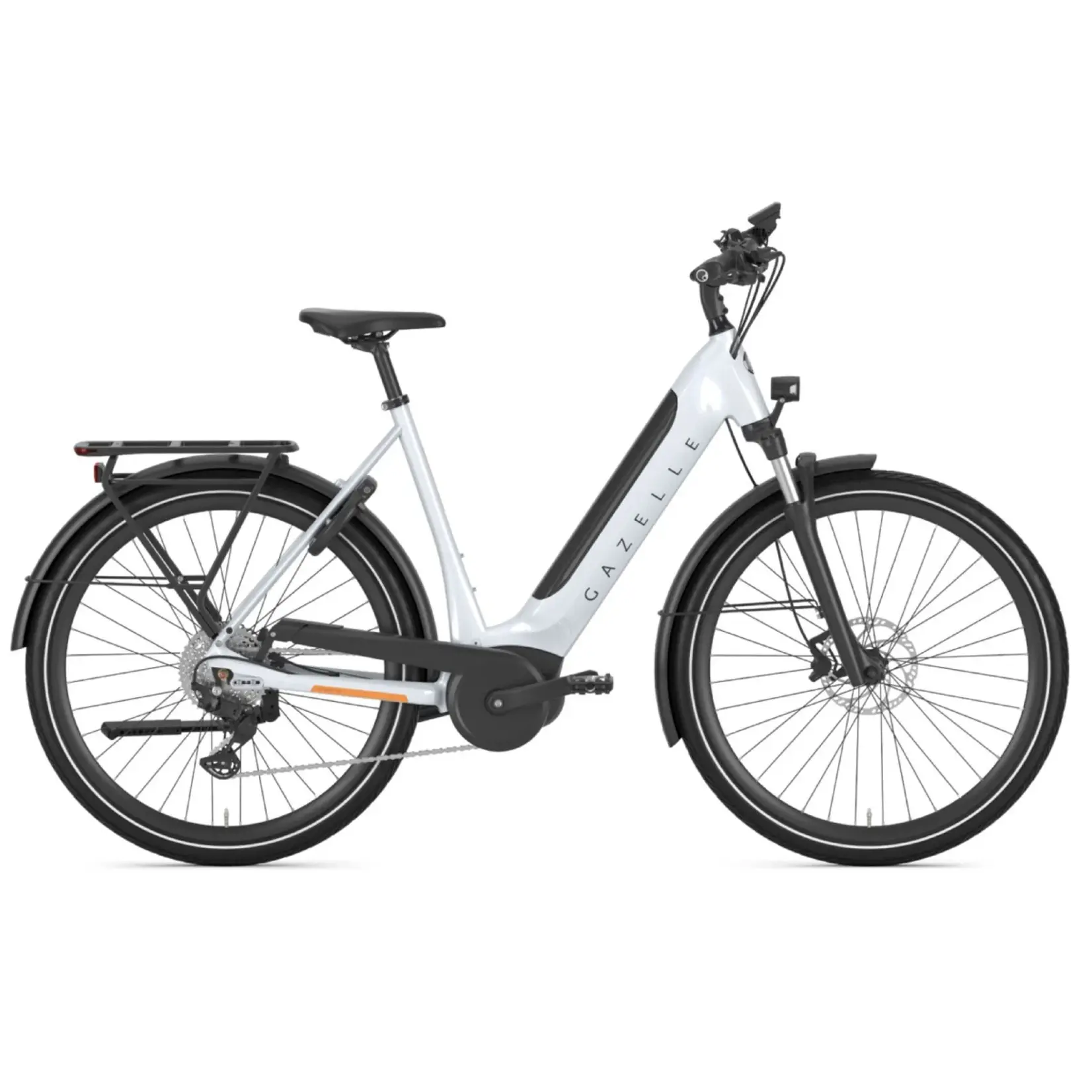Gazelle Ebike- Gazelle Ultimate T10 L49 Frozen White Gloss