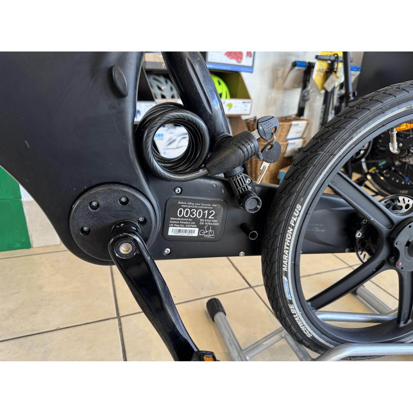 Secondhand-GoCycle Black Non Electric