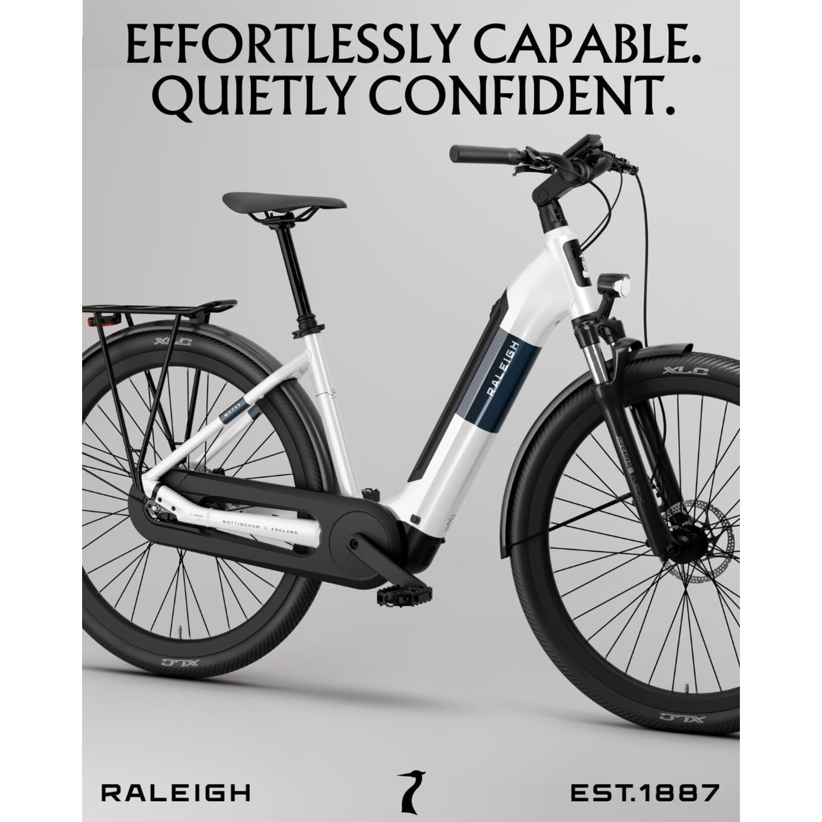 Raleigh Motus 500Wh 46cm White