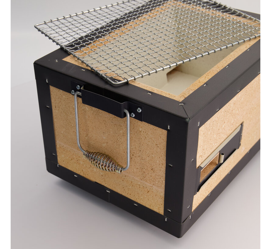Konro Grill Diatomite 31x23x20cm B-9
