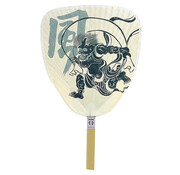 Yakitori fan (uchiwa) white