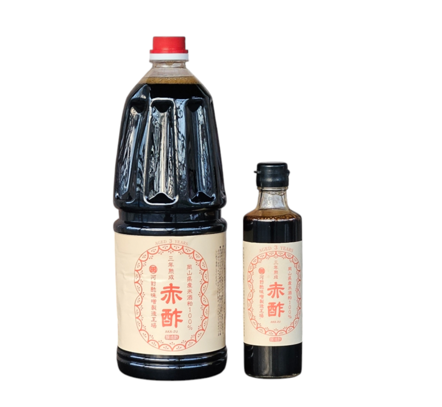 Akazu red vinegar matured 3 years