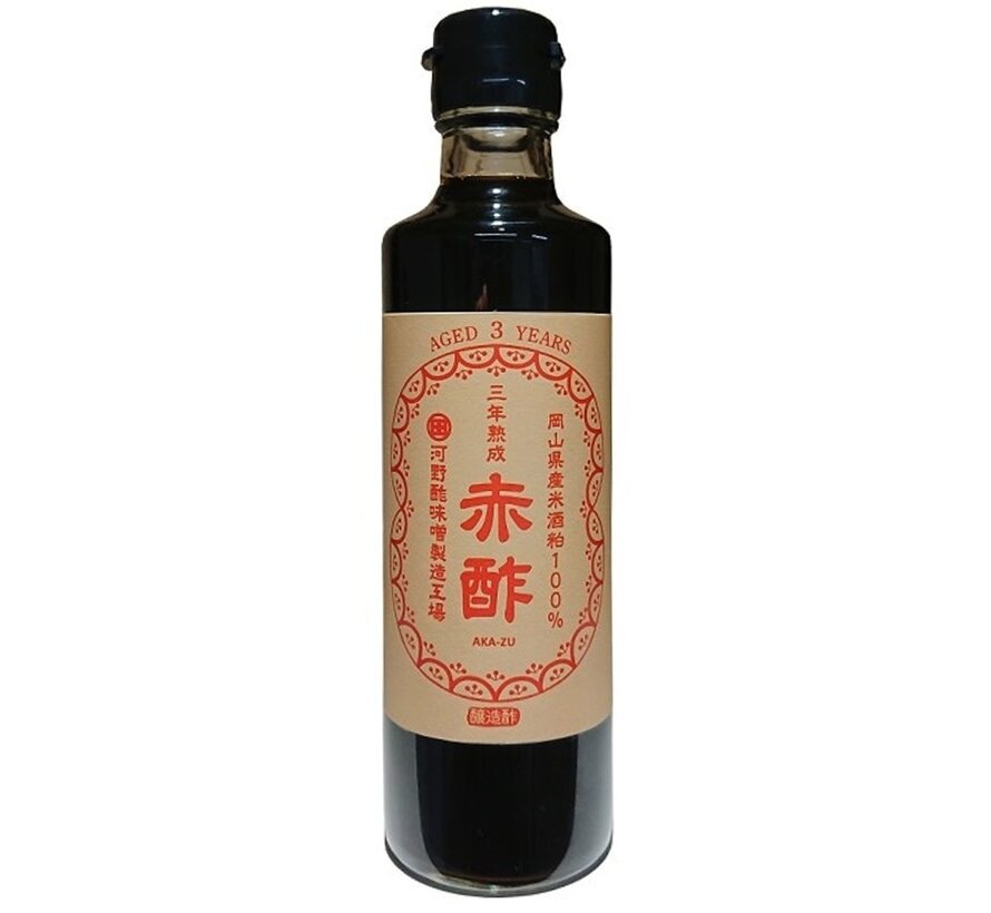 Akazu red vinegar matured 3 years