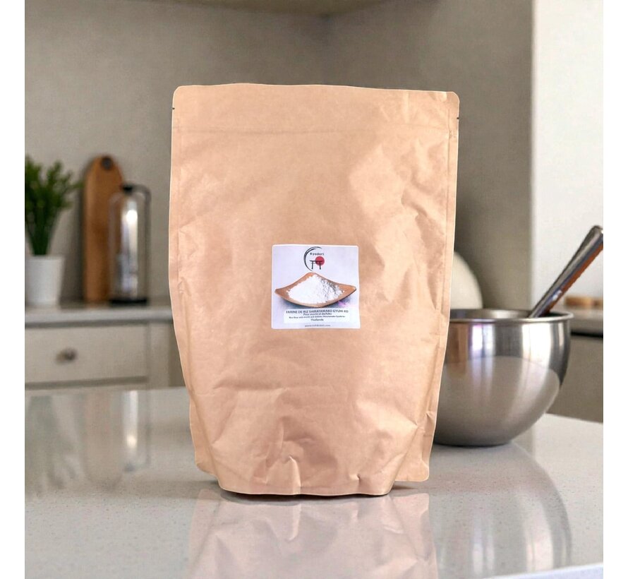 Premium glutinous rice flour for mochi and dango (shiratamako) – 1 kg