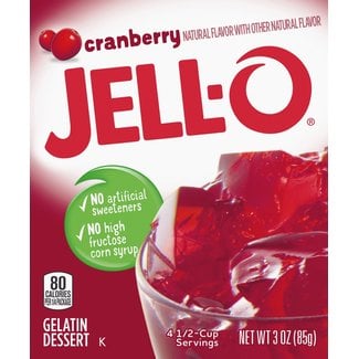Jell-O Cranberry