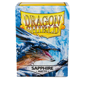 Dragon Shield SLEEVES DRAGON SHIELD MATTE SAPPHIRE (100CT)