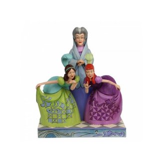Enesco Disney Traditions - Lady Tremaine, Anastasia and Drizella Figurine