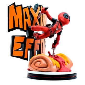 Qmx Marvel Q-Fig MAX Diorama Deadpool Maximum Effort 14 cm