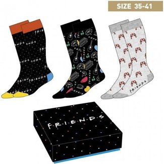 Cerdá Friends Pack 3 paar Symbols sokken (35-41)