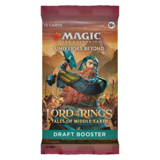 Wizards Of The Coast MTG The Lord of the Rings: Tales of Middle-earth™ Draft Booster