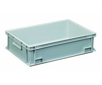 Euro container 600x400x150 solid two handles