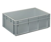 Euro container 600x400x220 solid two handles
