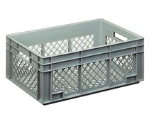 Euro container 600x400x236 perforated walls and bottom