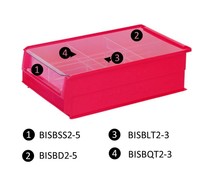 Couvercle anti-poussière pour bac à bec type BISB5