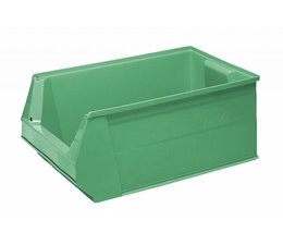 Storage bin SB2 500x310x200 mm, 28 l, colour green