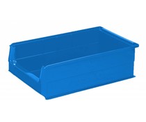 Plastic storage bin 500x310x145 mm, 21L blue