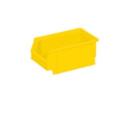 Storage bin SB5 160x100x75 mm, 1L , colour yellow