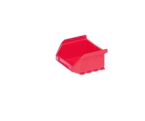 Plastic storage bin 500x310x145 mm, 21L red