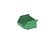 Storage bin SB6 85x100x50 mm, 0,25 L , colour green