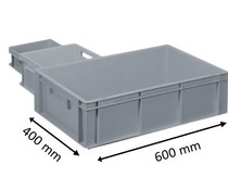 Stacking Euro norm container 600x400